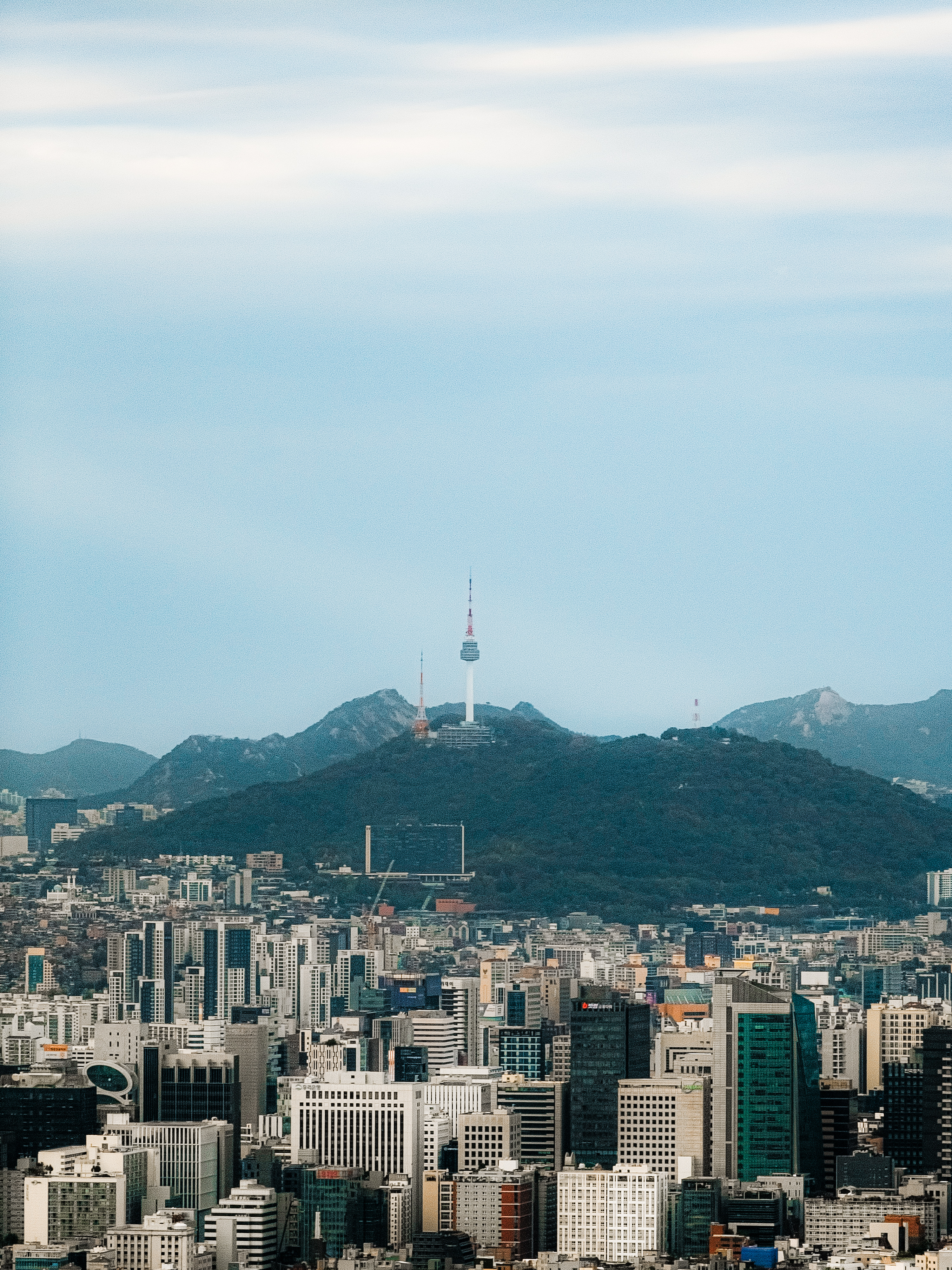 구룡산 서울 전경